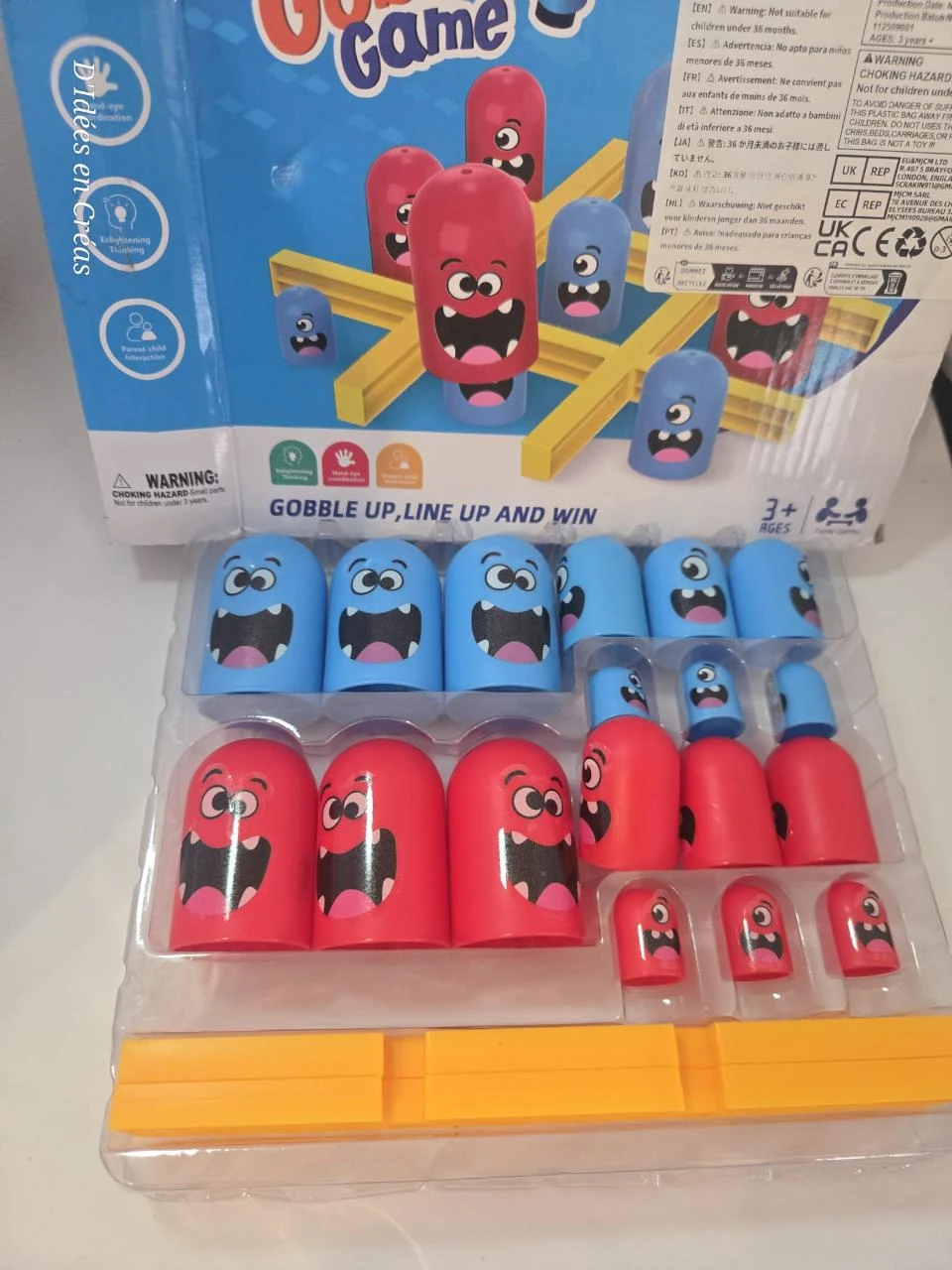Gobble Game - Jogo de equilíbrio em madeira - Completo - A partir de 3 anos – photo 3